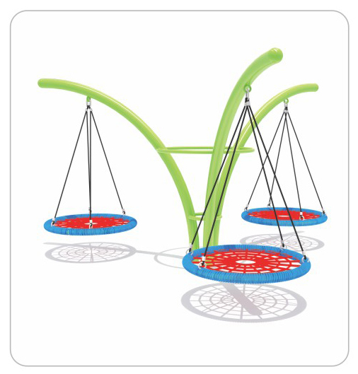 儿童户外秋千设备